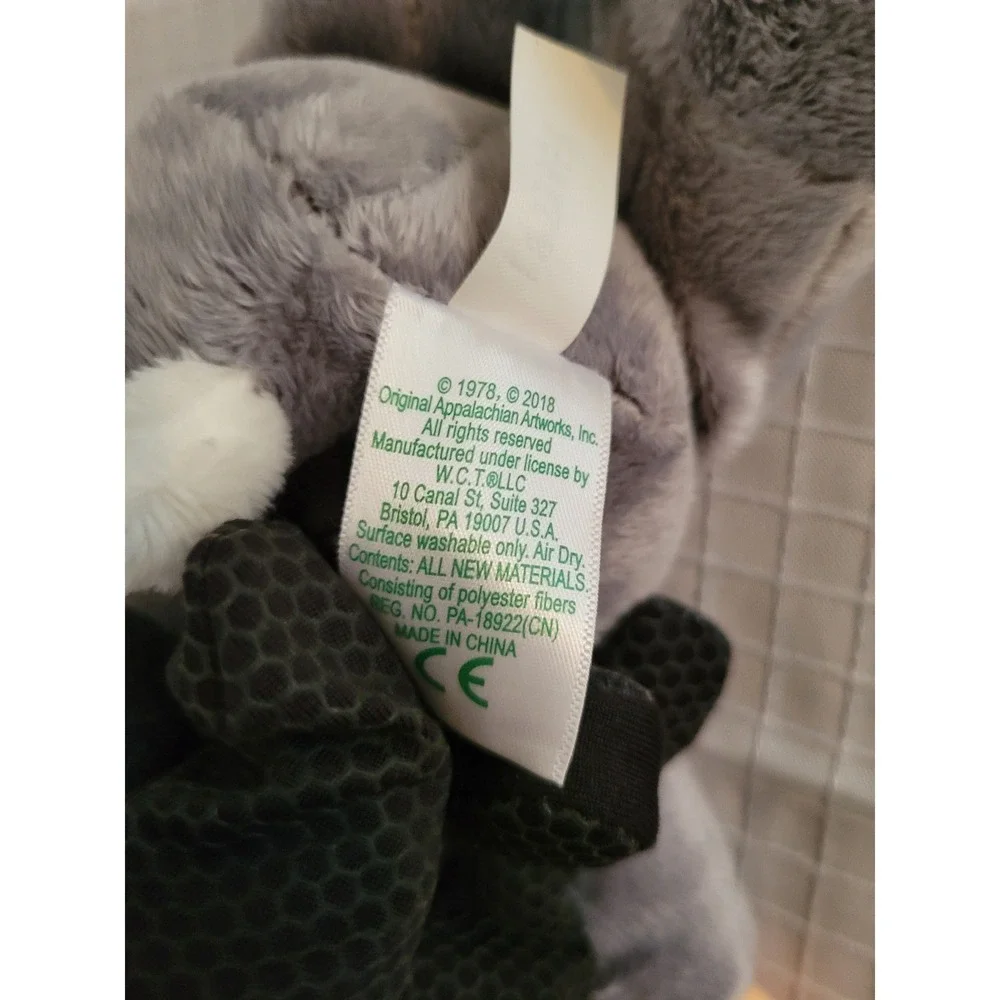 Cabbage Patch Kids Cuties Koala Plush Doll‎ Grey Blue Polka Dot 2018 CPK 9 Inch